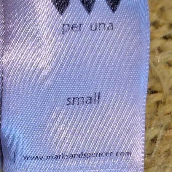 Per Una Italian-Made Wool Blend Cardigan โ Soft & Chic โ Size S - Picture 10 of 13